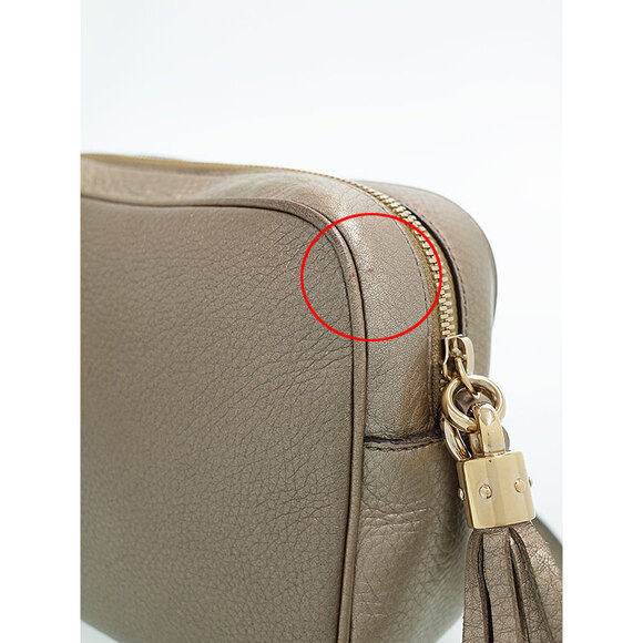 Gucci SOHO Fringe Leather Disco Bag Shoulder - Picture 8 of 9